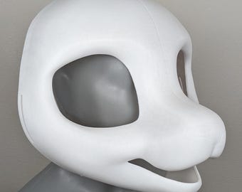Fursuit Head Base -  Feline Cat Extra Durable 3D Printed Headbase Cat - Preorder closes 8/25