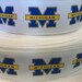 Michigan Ribbon - College Ribbon - 7/8 inch Grosgrain Ribbon-College Sports Ribbon-Michigan-DIY Craft Supply-Hairbows-Sports Bows