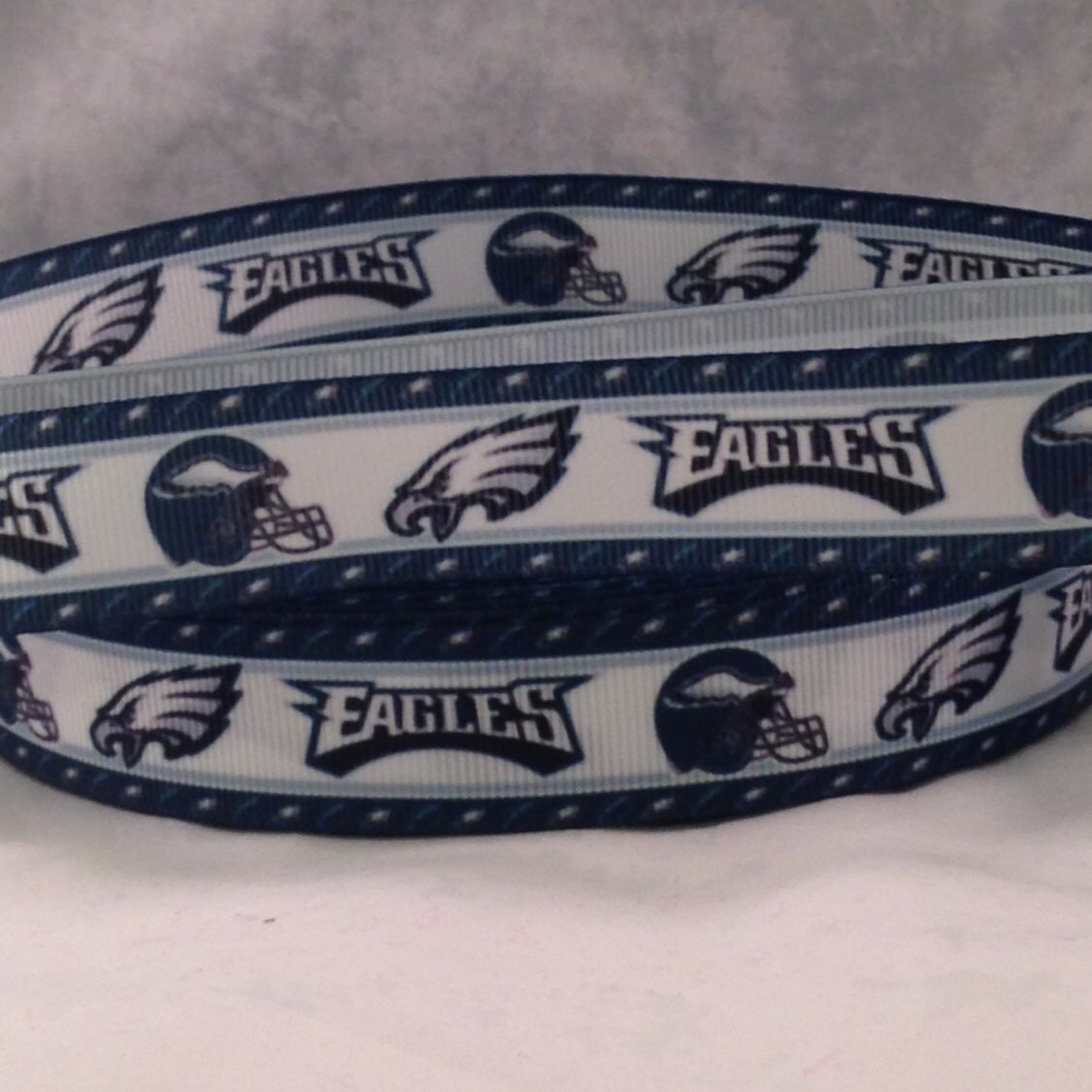 Eagles Ribbon - Philadelphia Eagles 7/8" Grosgrain Ribbon by the…