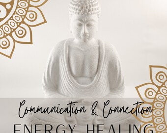 Energy Healing Communication & Connection, Distance Healing, Throat Chakra Balance, Spiritual Healing, Remote Healing, Reiki, Chakra Healing