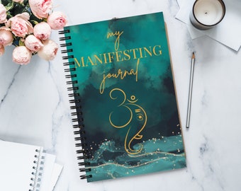 Elephant Manifestation Journal | Law of Attraction Journal, Affirmations, Vision Board Notebook, Gratitude Spiritual Mindfulness Manifesting