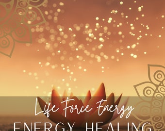 Energy Healing Life Force Energy Activation, Distance Healing, Root  Chakra Opening, Chi Energy Healing, Self Empowerment, Spiritual Healing