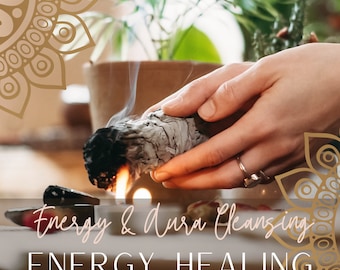 Energy Healing Energy & Aura Cleansing, Distance Healing, Chakra Balance, Spiritual Healing, Source Energy Alignment, Remote Healing, Reiki