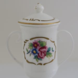 Coalport Miniature Burlington Covered Vase with Two handles