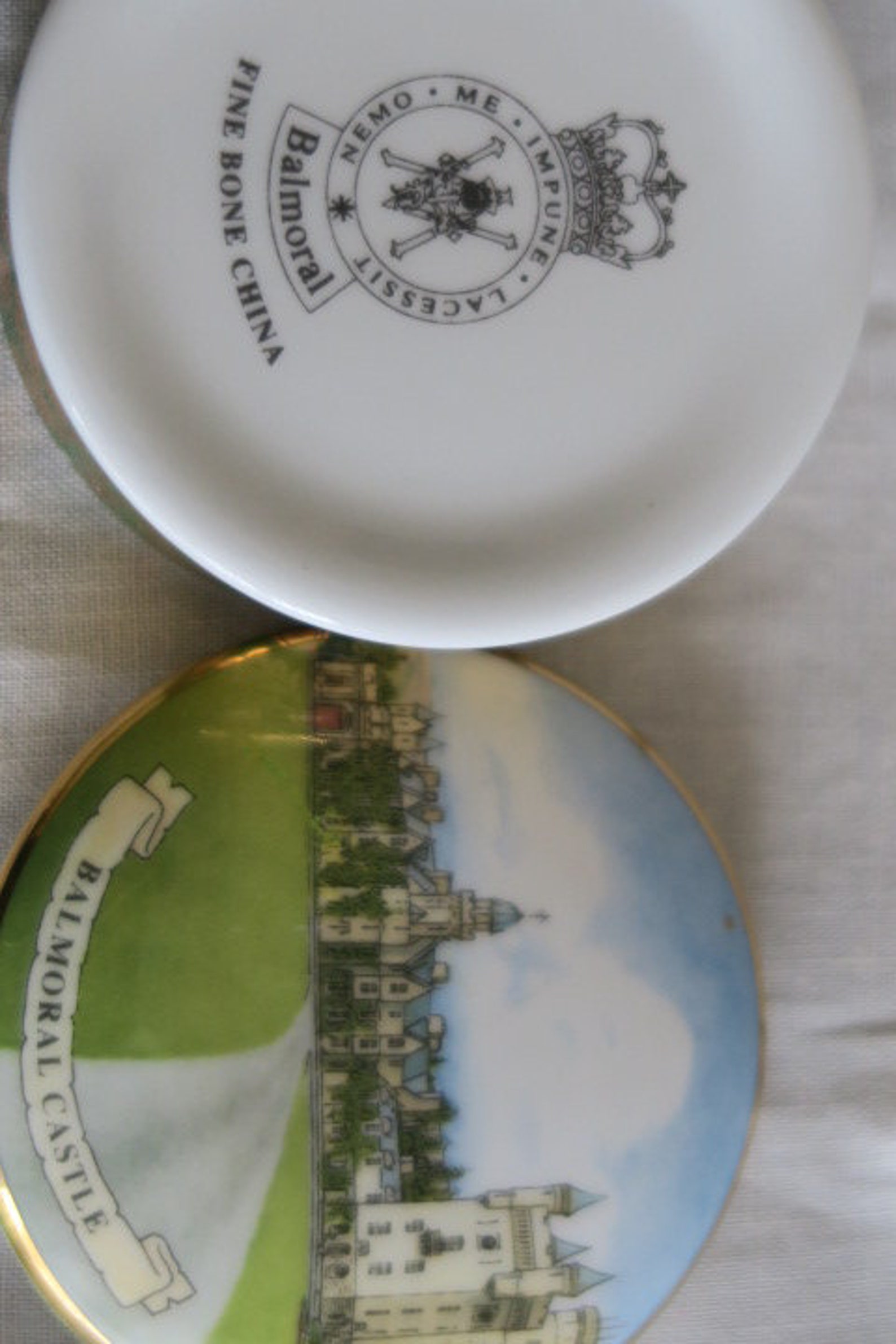 Balmoral Castle Bone China Trinket Box | Etsy