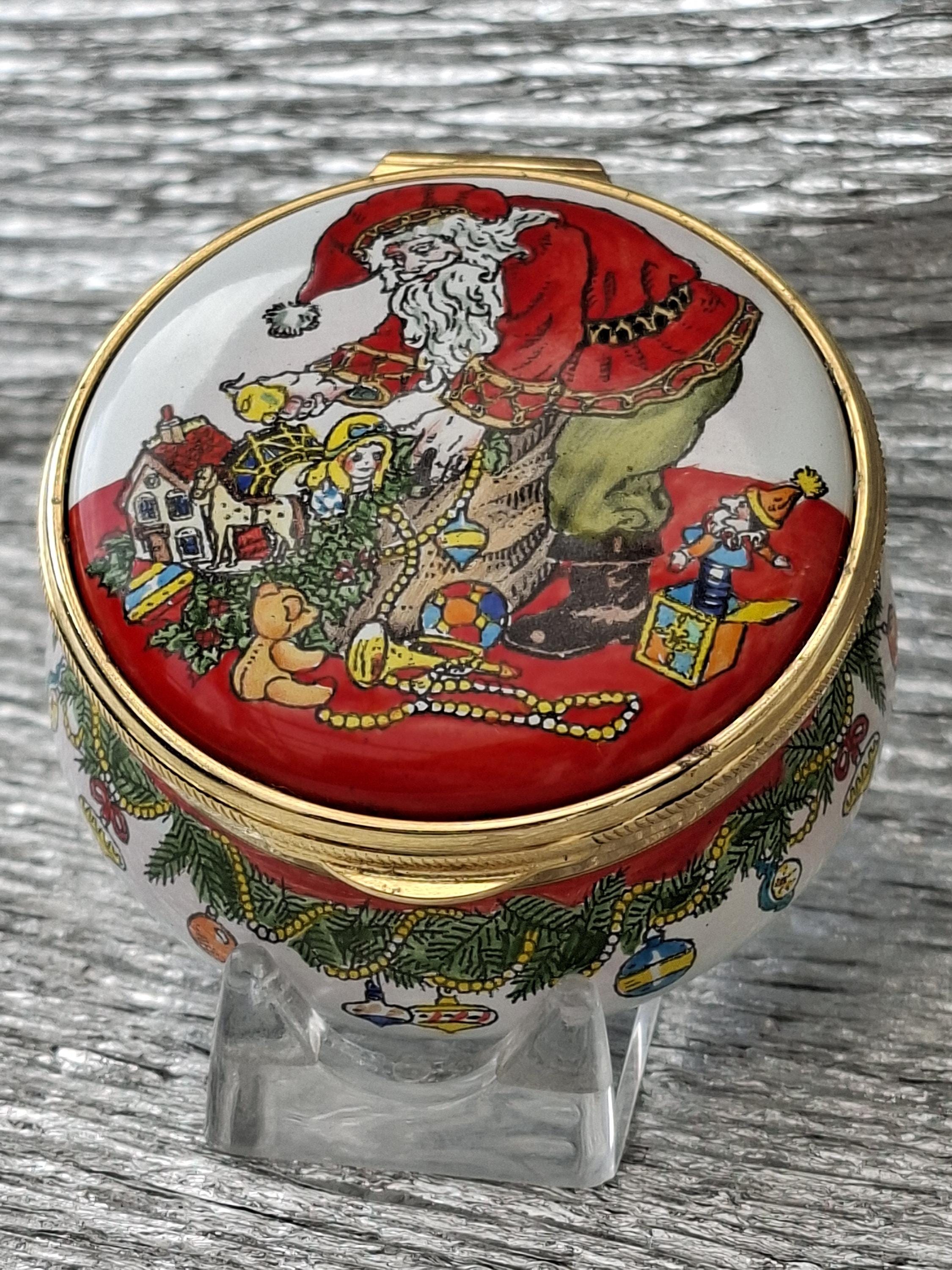 Staffordshire Enamels Trinket Box - Etsy