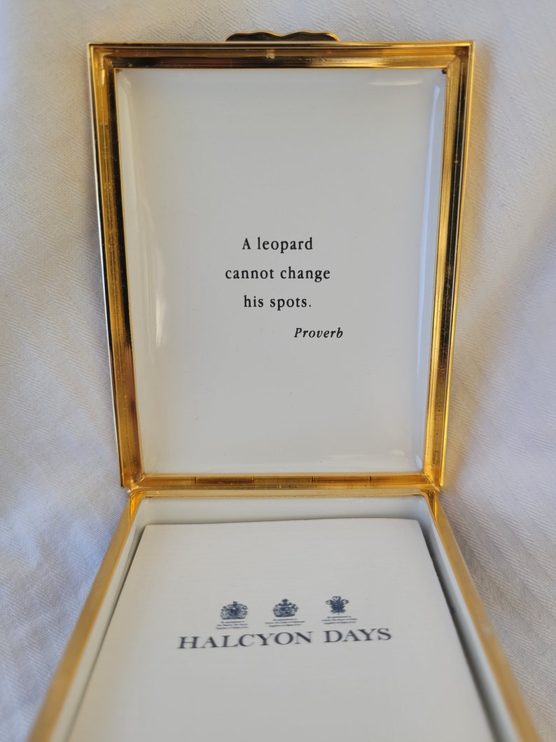Halcyon Days Wildlife Trinket Box - Thumbnail 5