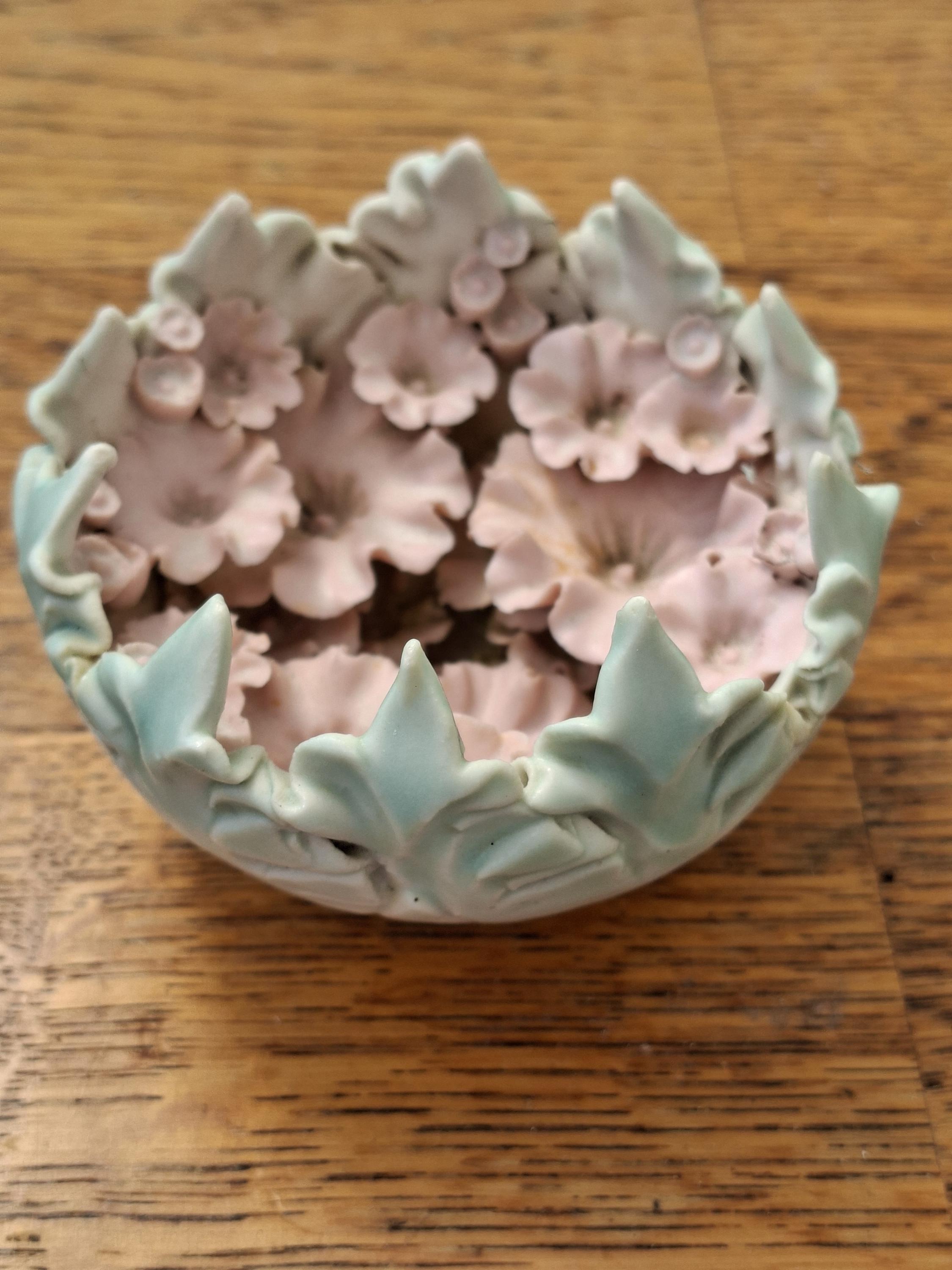 Chessell Pottery Floral Bowl