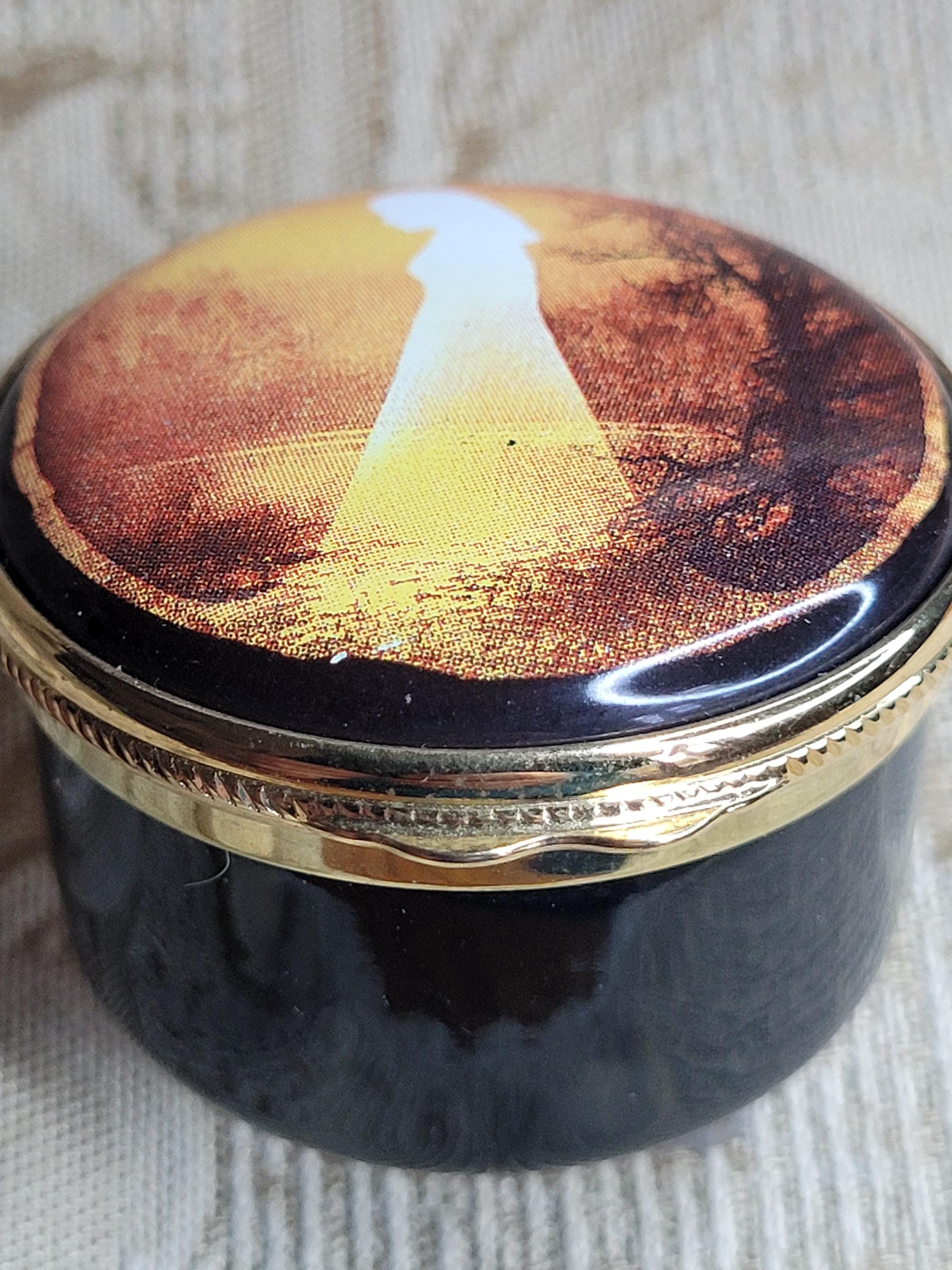 The Woman in White Enamel Trinket Box Toye Kenning Spencer TKS - Etsy
