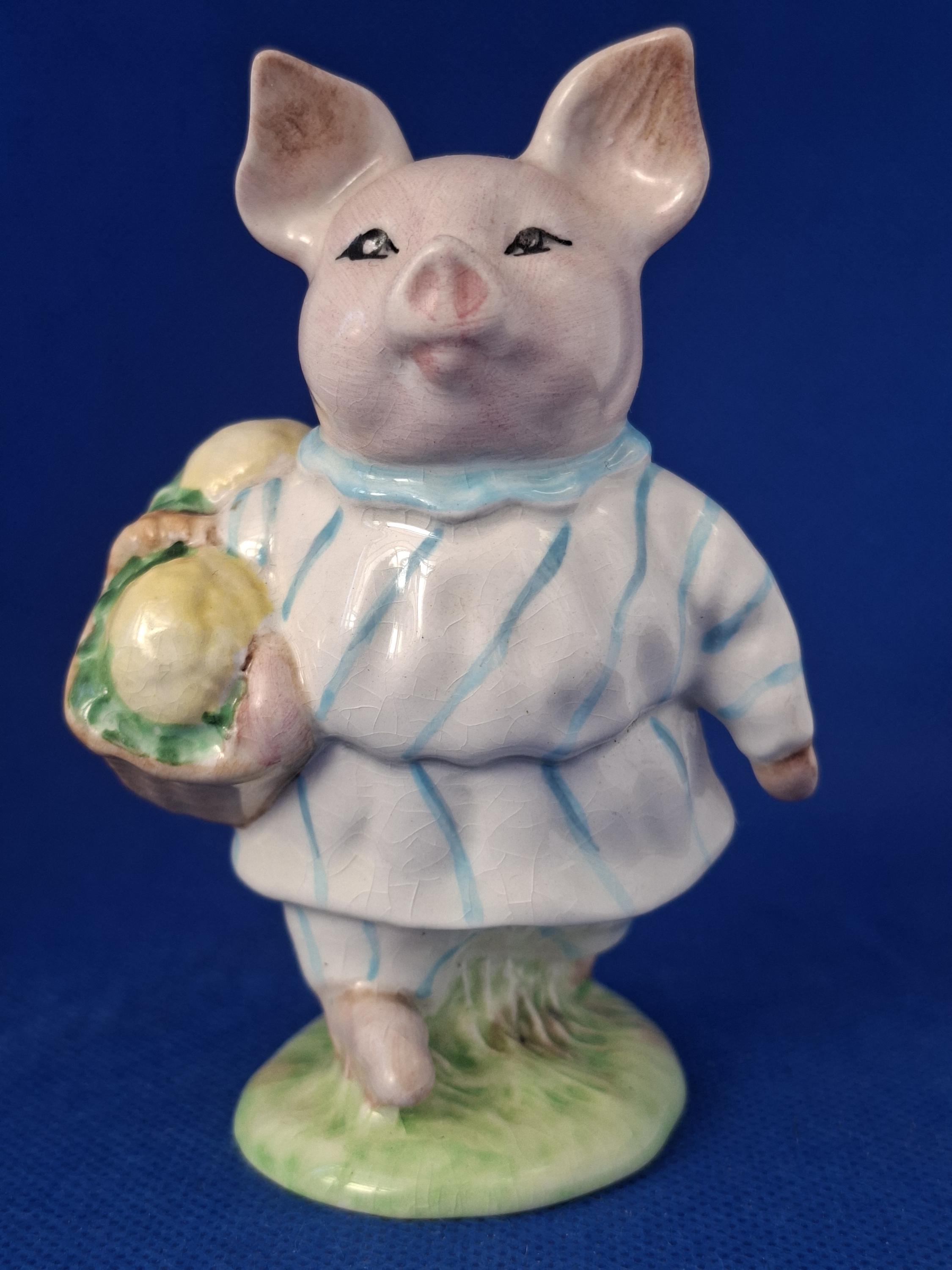 Beatrix Potter Figurine Gold Oval - Etsy