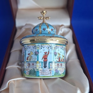 Staffordshire Enamels Box - Etsy