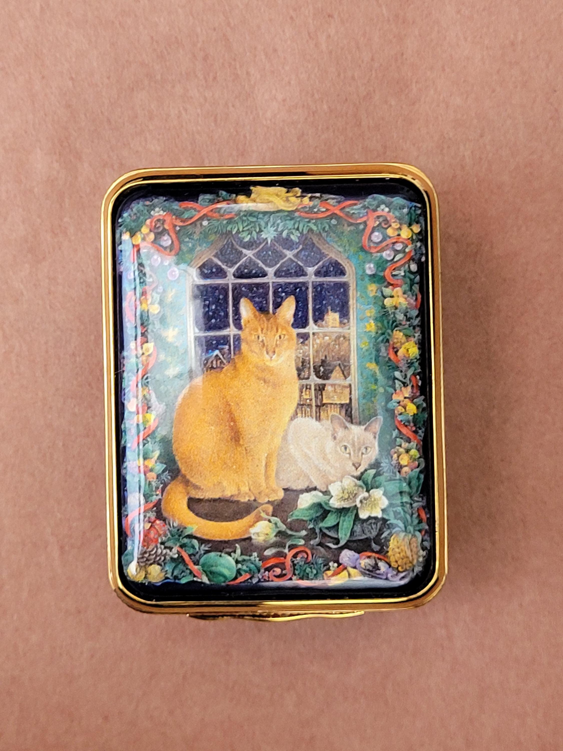Halcyon Days Lesley Anne Ivory June's Cat at Christmas Halcyon Days Lesley Anne Ivory June's Cat at Christmas