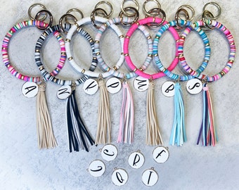 Wristlet Keychain | Personalized Gifts | Monogram Keychain | Gift For Her | Bracelet Keychain | Key Ring Bangle