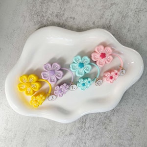 Flower Straw Topper, Straw Cap, Silicone Straw Cover 10mm BPA FREE, Tumbler Accessories