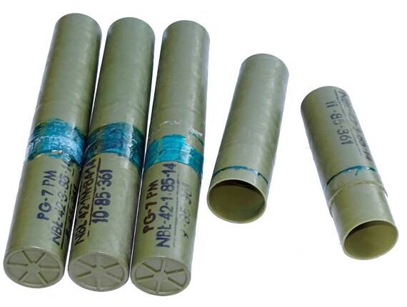 Large Ex-Army Waterproof Plastic Tube rocket case time capsule hermetic survival