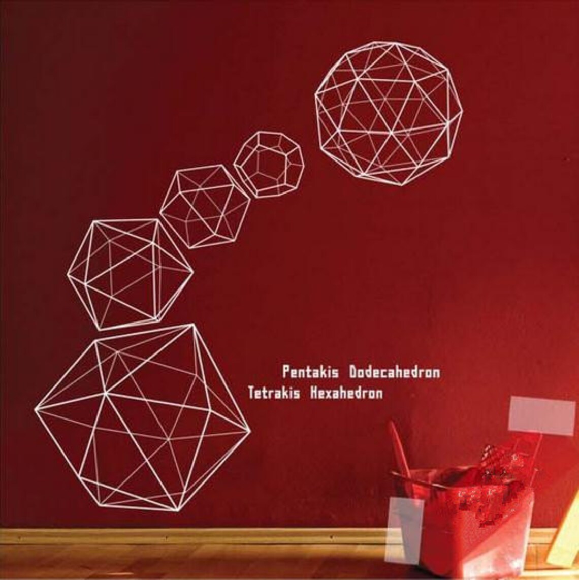 3d wall stickers wall decalsgeometric wall decals geometric Etsy