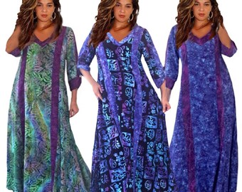 long lounging gowns