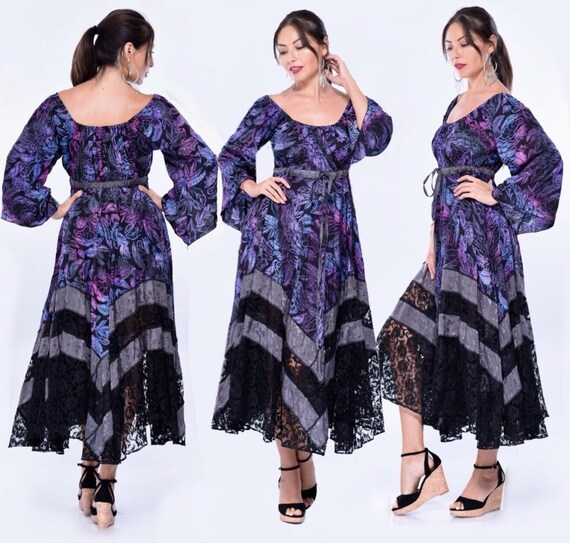 batik lace dress