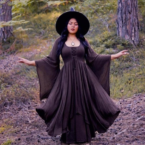 Medieval Dress Fairy Maxi Dress Goddess Dress Renaissance - Etsy
