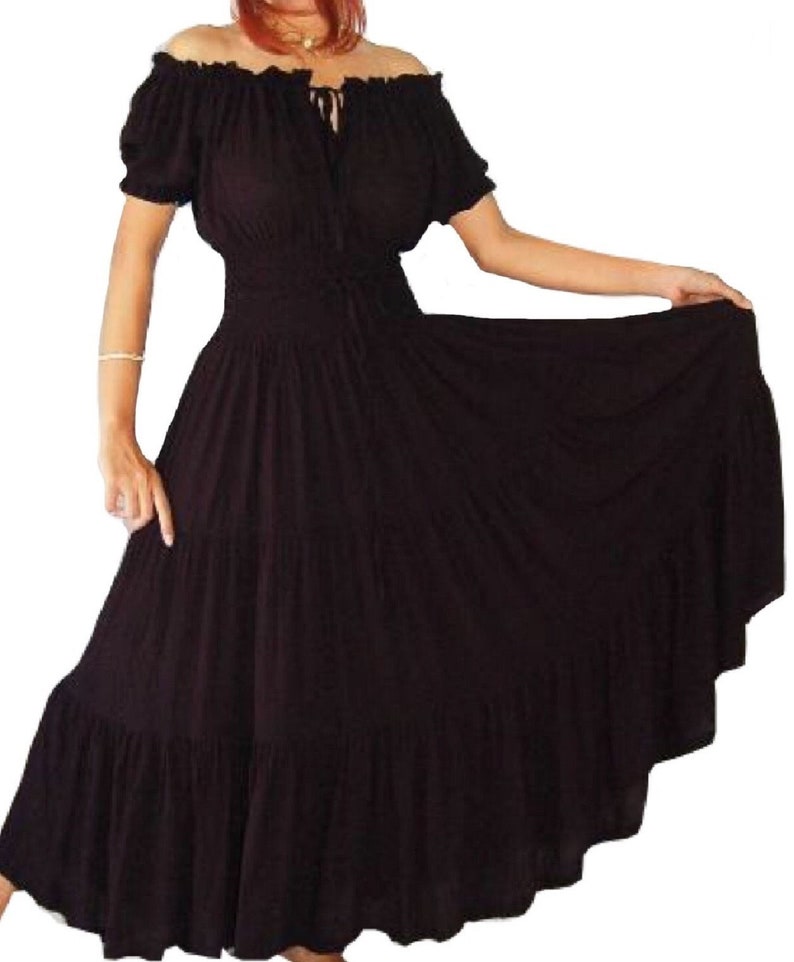 Cottagecore Dress Bridesmaid Peasant Dress Maxi Smocked Etsy