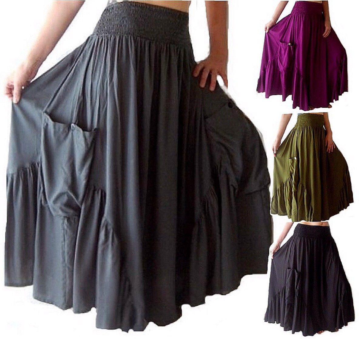 classy maxi skirts