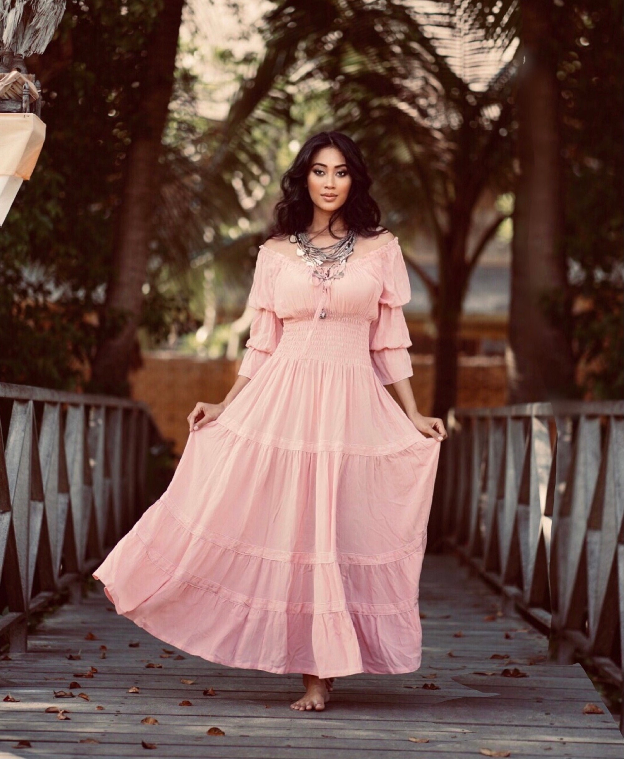 Pastel Maxi Dress - Etsy
