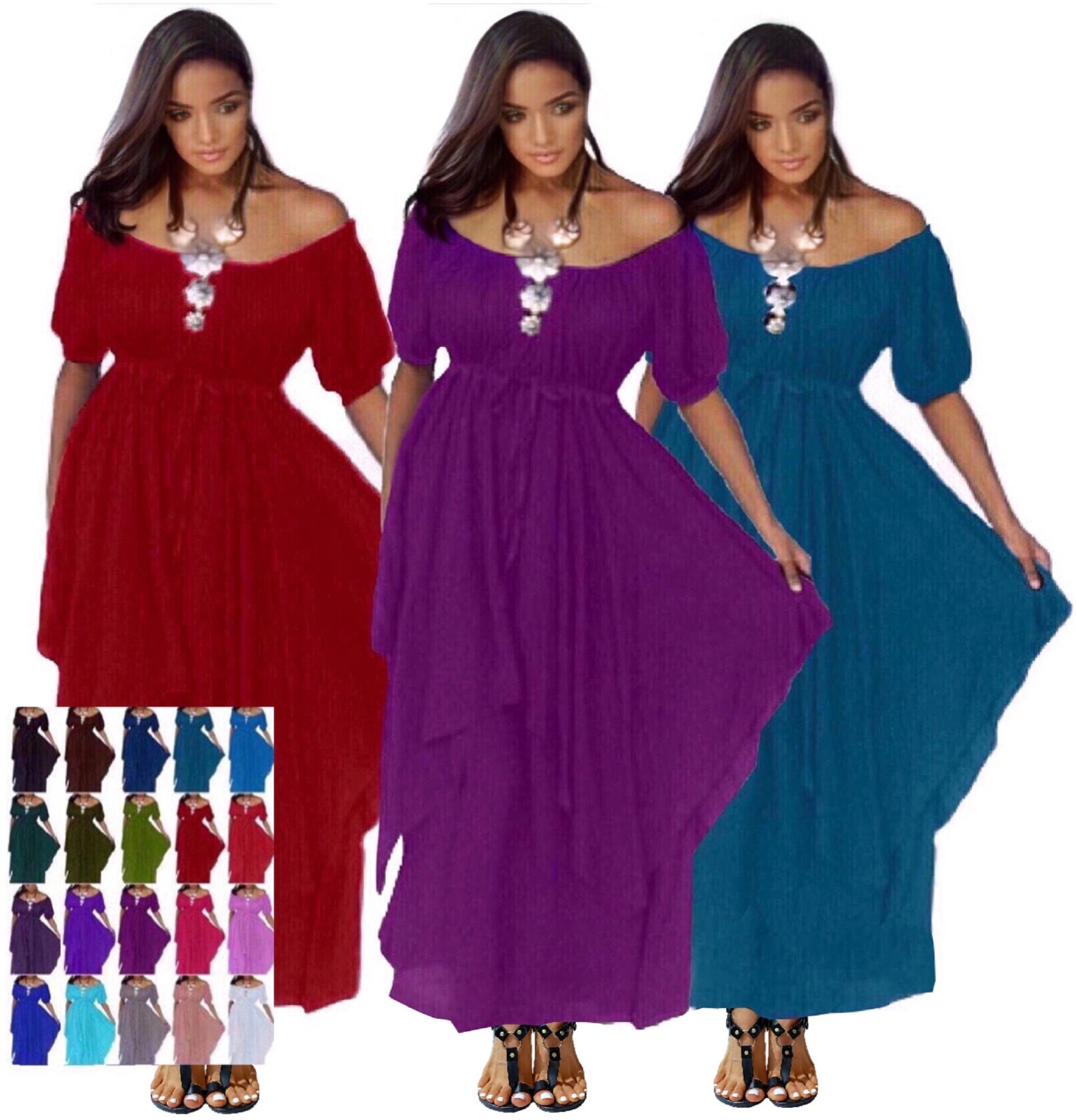 Maxi Peasant Bohemian Dress Renaissance Layered Gypsy Dress | Etsy