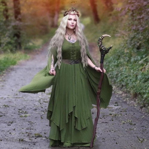 Renaissance Medieval Lace Up Corset Dress Ren Faire - Etsy