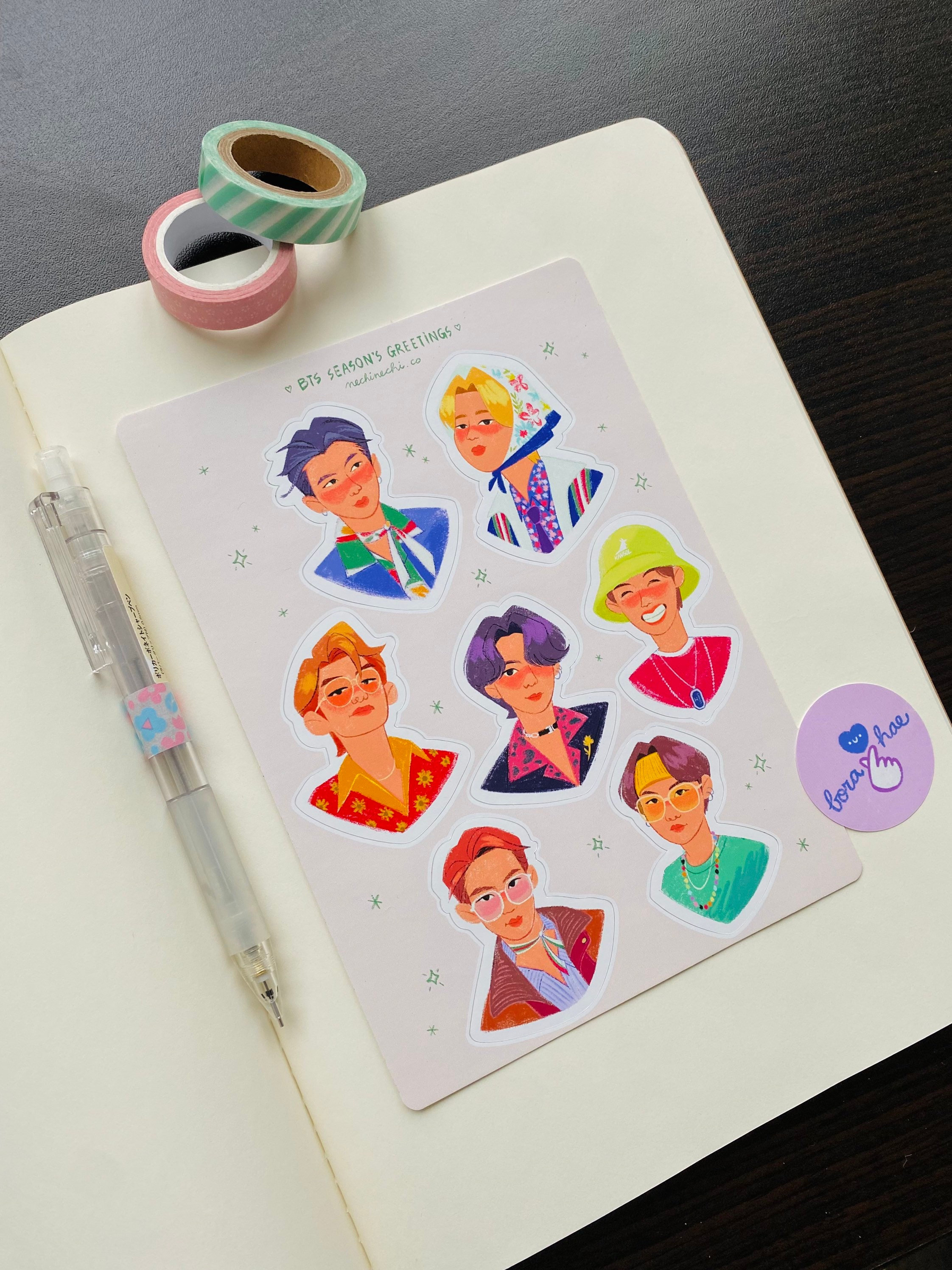 BTS Stickers • The Printables