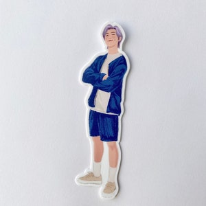 RM Namjoon BTS Bangtan Kpop Die Cut Vinyl Sticker