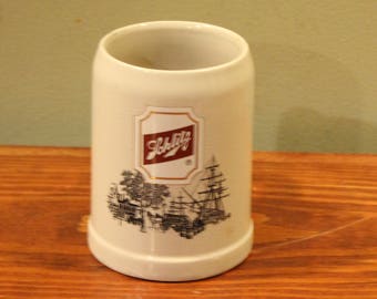 Vintage Schlitz Beer Stoneware 16oz Stein Mug