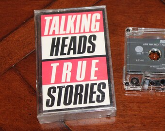 Talking Heads True Stories Cassette Tape - Etsy