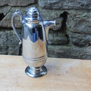 Vintage Continental Silver Cocktail Shaker 3817 image 2