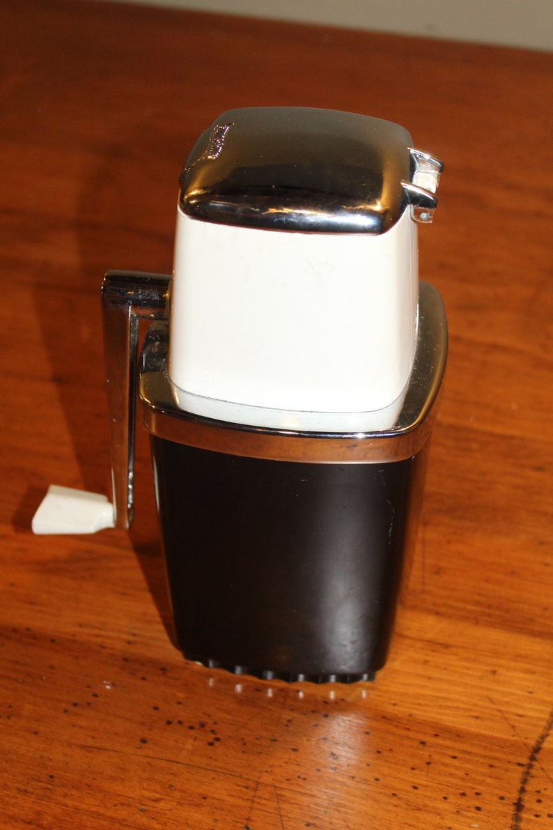 1950s SwingAWay Vintage Countertop IceCrusher Black & White Etsy