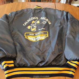Vintage Satin Jacket - Beer Drinkers Hall of Fame