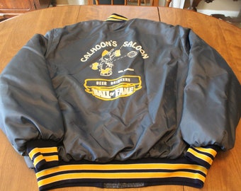 Vintage Satin Jacket - Beer Drinkers Hall of Fame