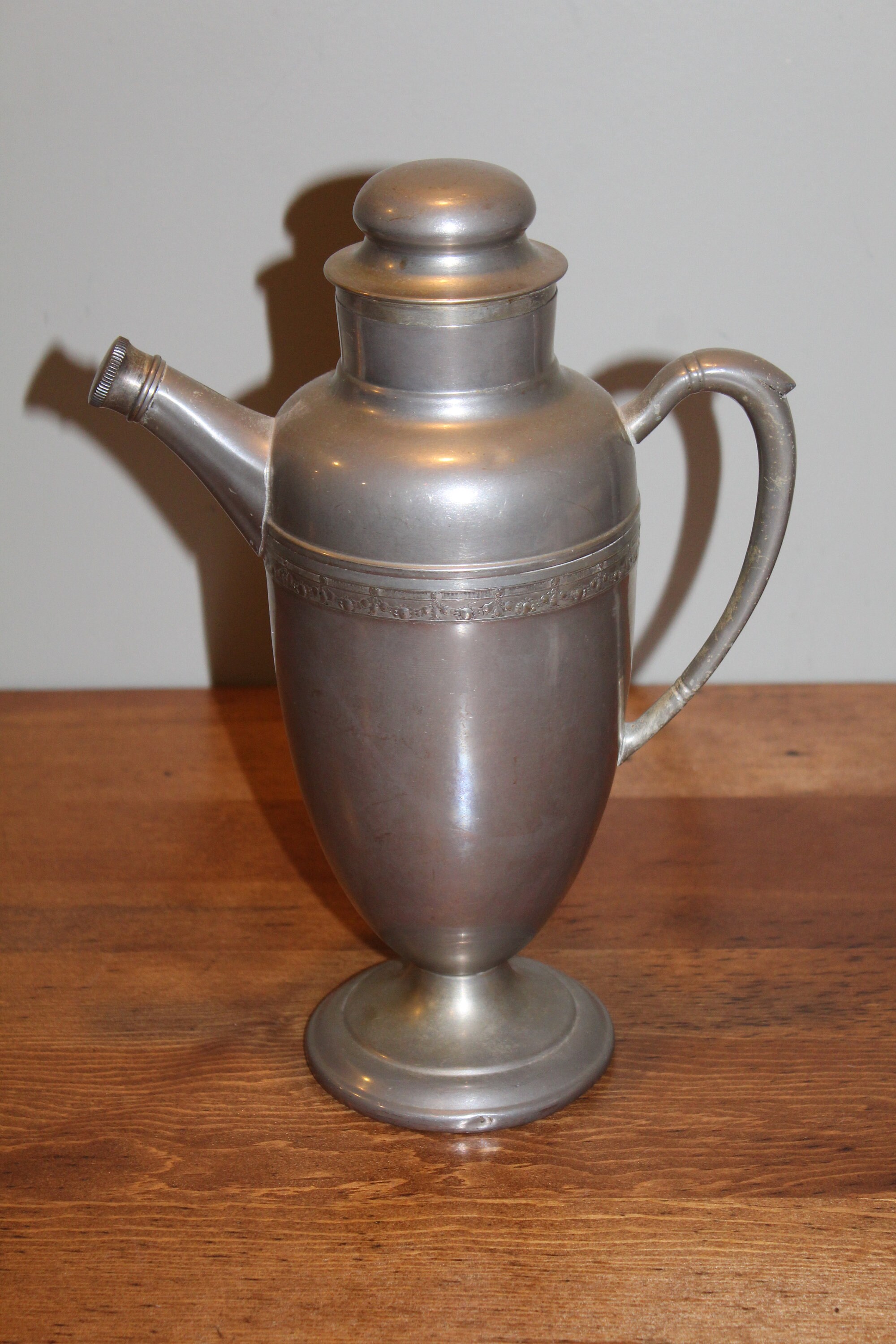 1930's Continental Silver Cocktail Shaker Urn Etsy