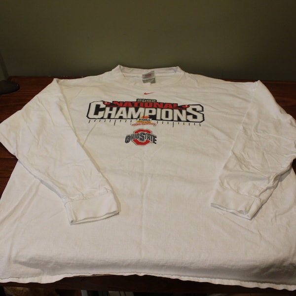 OHIO STATE 2002 NATIONAL CHAMPIONSHIP SHIRT visual data 5