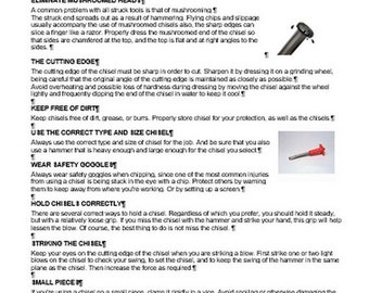 Toolbox Talk on Using Cold Chisel