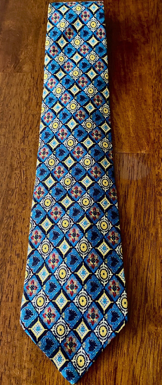 Early 1990’s/Silk/Men’s Vintage Tie By Serbica/ Fo