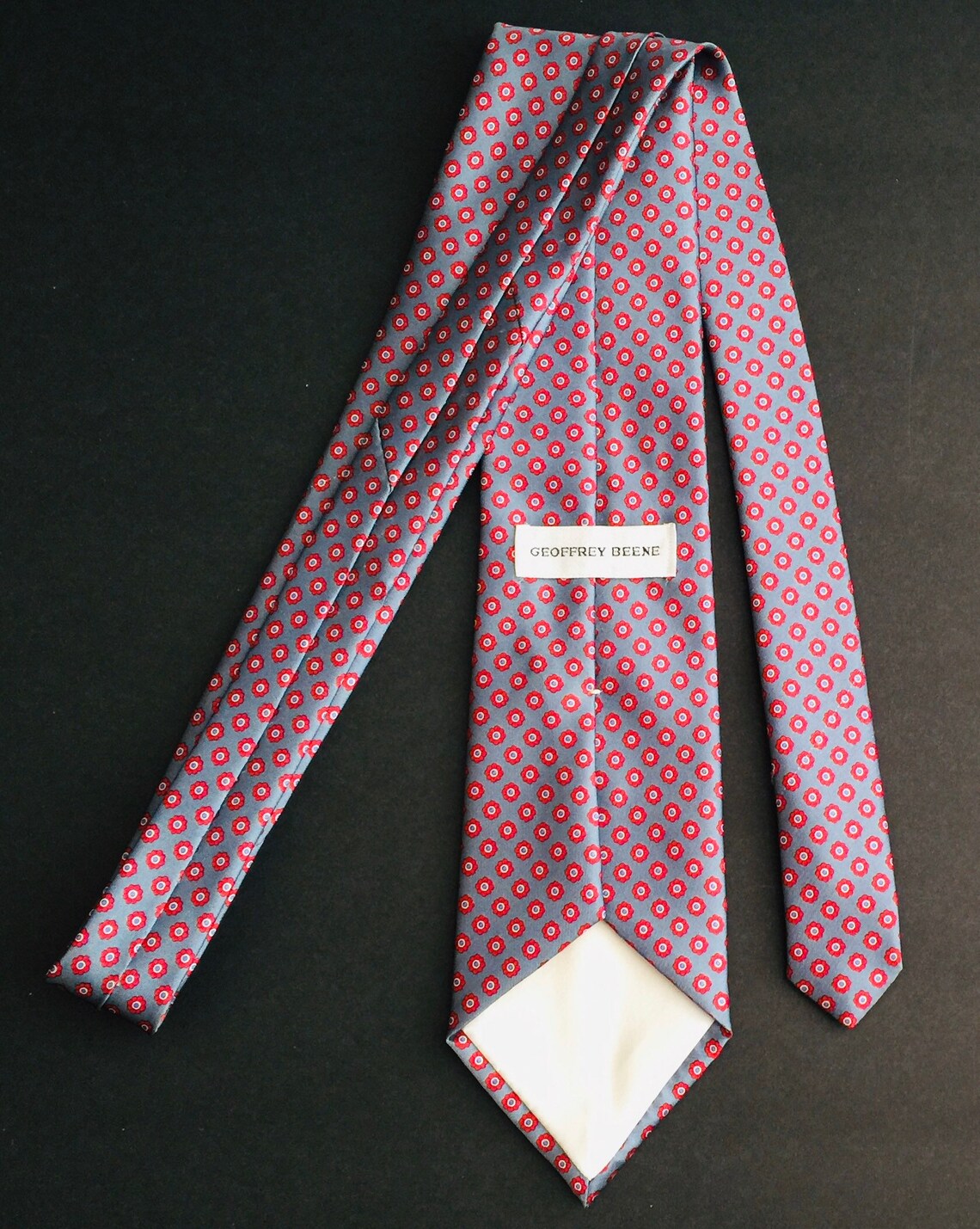 1980s Classic Geoffrey Beene Tie Etsy UK