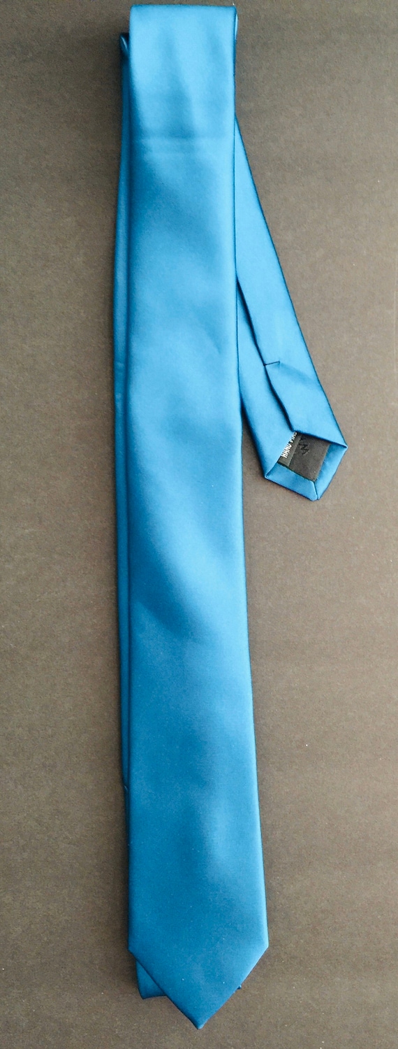 1980’s Jewel Toned Blue Tie By Wharton