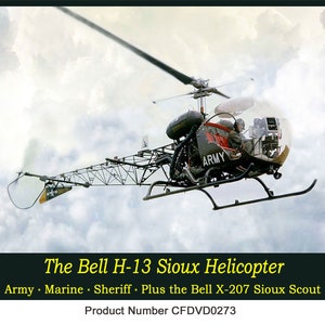 The Bell H-13 Helicopter The Military Version of the Bell 47 Army USMC image 3