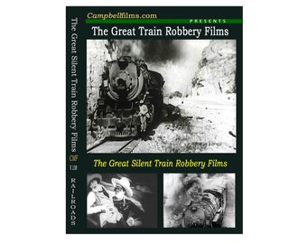 The Great Silent "Train Robbery" Films 1900's K&A Railroad Tom Mix Ulster Rail