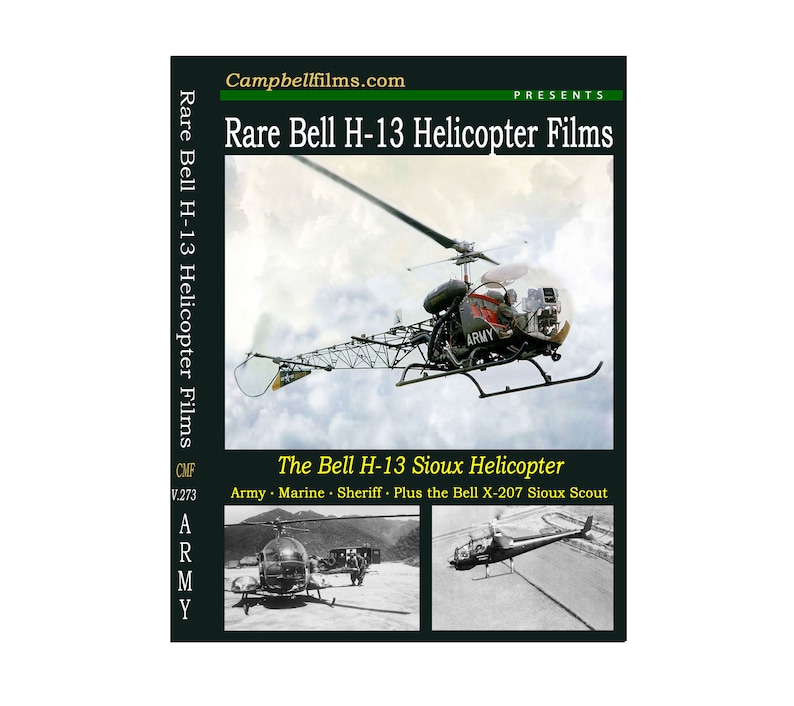 The Bell H-13 Helicopter The Military Version of the Bell 47 Army USMC image 1