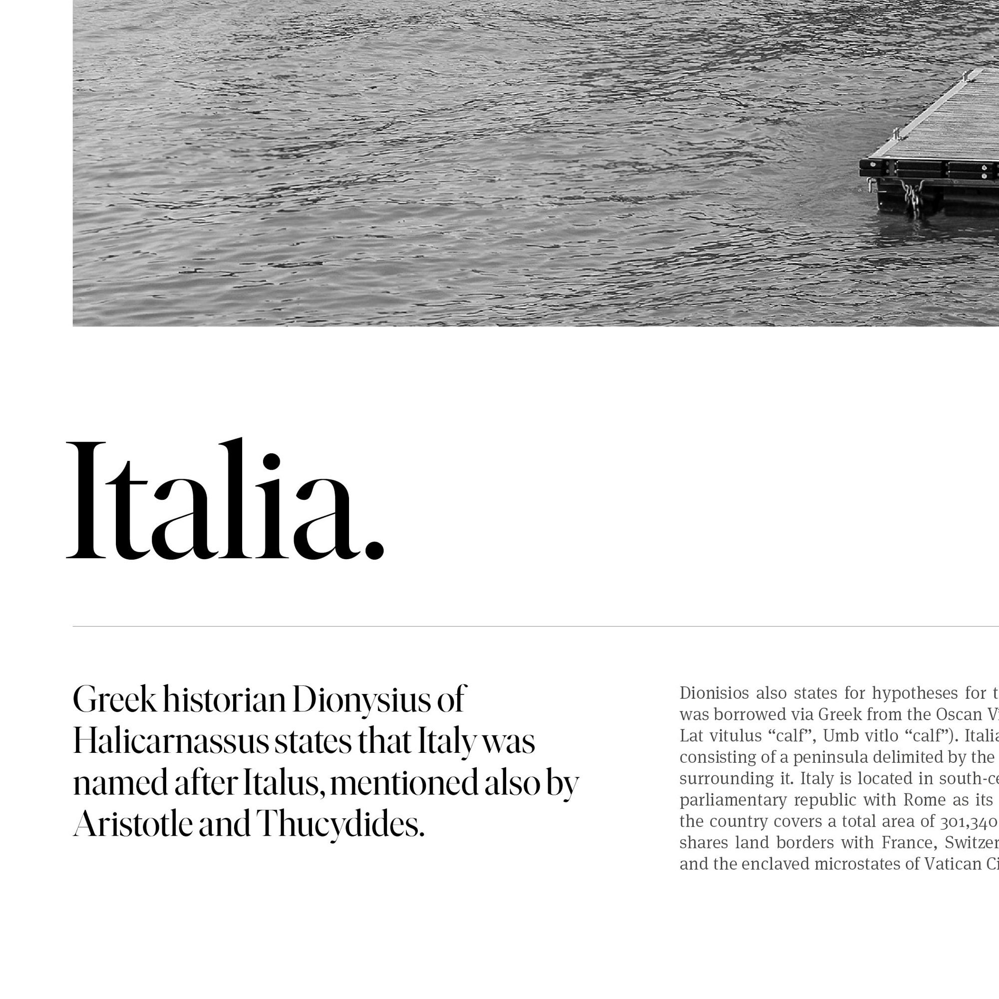Italy Wall Art Black and White Italy Poster Italia Poster Etsy Australia