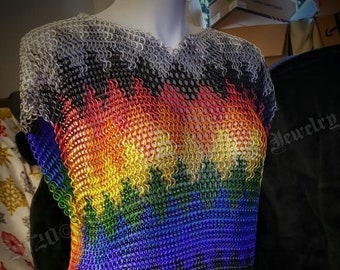 Rainbow Chainmaille Shirt