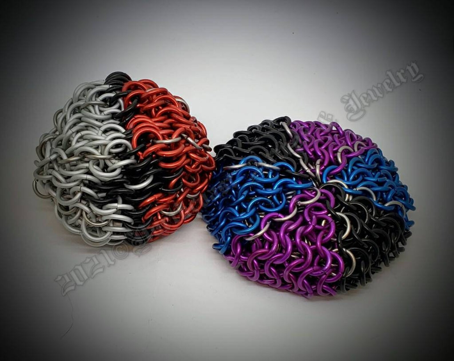 All Metal Chain Mail Hacky Sack Etsy