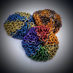 All Metal Chain Mail Hacky Sack
