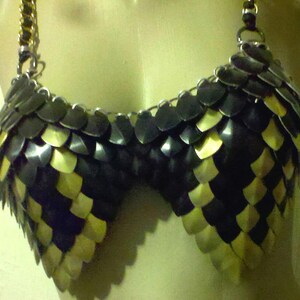 Custom Made  Chain and Scale Mail Bikini Cosplay Armor